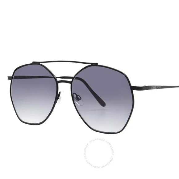 Frye Black Gradient Aviator Glasses - Picture 2 of 5
